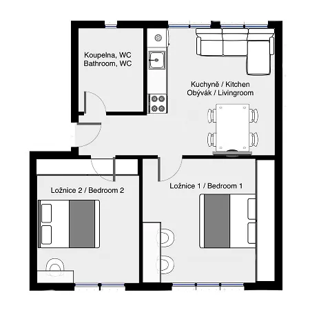 Apartment U Kolonady,